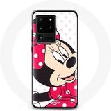 Maniacase Hoesje voor Samsung Galaxy S20 Ultra Minnie Mouse Schattig Cartoon