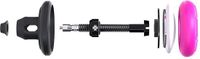 Muc-Off Tubeless Secure Tag Mount - Trackerhouder - Achterband - Diefstalbeveiliging - Geschikt voor Apple AirTag - Zwart