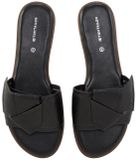 Tom Tailor Platte sandalen met strikdetail - Maat 39 - black