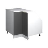 Vicco Rion Kast voor schuine wand Hoekkast – 75.6 x 81.6 cm met 1 deur, kastromp 60 cm diepte Antraciet-goud