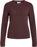 Vila Trui Vidalo O-neck L/s Knit Top- Noos 14082767 Port Royale Dames Maat - M