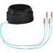 EFB Elektronik O8303S20OM3 InfiniBand und Glasfaserkabel 20 m 4x LC U-DQ(ZN) BH Aqua, Beige, Schwarz