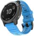 By Qubix - Siliconen bandje - Blauw - 26mm Quickfit - Geschikt voor Garmin Fenix 8 / 8 Pro - 51mm