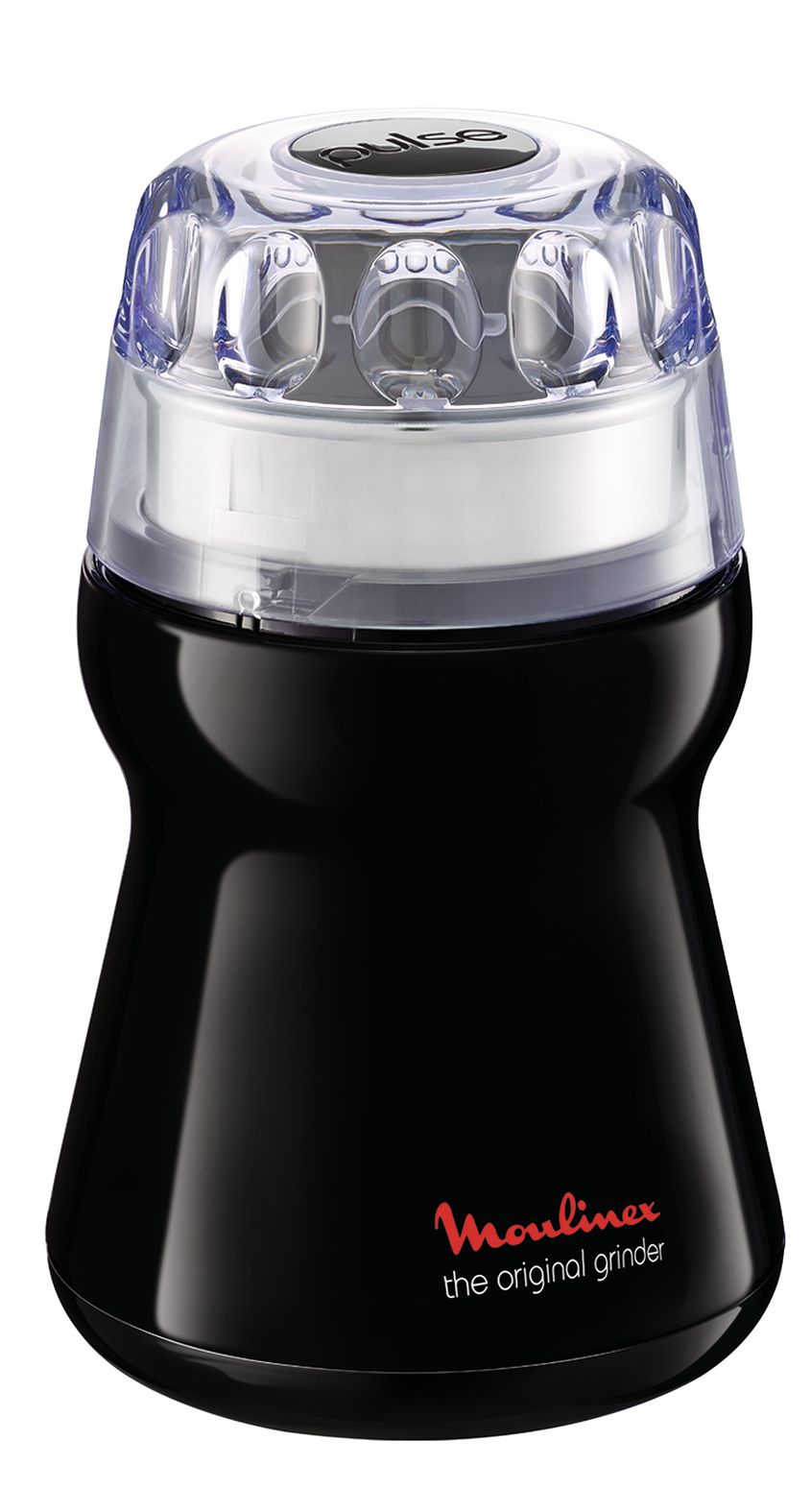 Moulinex AR1108 elektrische hakmolen - 180W - Zwart/Transparant