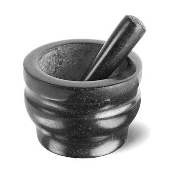 Cole & Mason Granieten Vijzel Ø 14 cm - Zwart