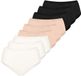 sloggi Dames midi slip 9 pack GO Daily Cotton zwart / beige / wit