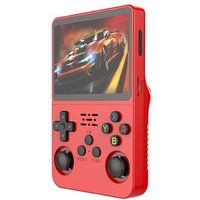 SZSMART R36S 3,5 inch gameconsole open source systeem 64 GB (12000 games) - Rood