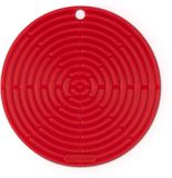 Le Creuset Pannenonderzetter - Siliconen - Kersenrood