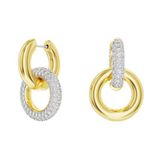 Swarovski Dextera Oorbellen Dames Goudkleurig Kristal