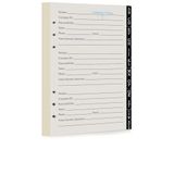 BTSFTOGET Wachtwoordboek navulpagina's 212 vervangende pagina's internet logboek