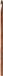 KnitPro Ginger Hout (4.50mm) Enkel Beëindigd Haaknaald