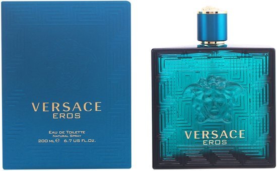 Versace Eros 200 ml - Eau de Toilette - Herenparfum