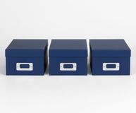Walther Design Fun Fb-115-L3 Opbergdoos, Blauw, Verpakking Van 3 Dozen