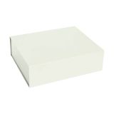 HAY Boîte avec couvercle Colour Storage L 34,5x41,5 cm blanc craie