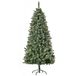 HOMCOM Sapin de Noël 86x86x180cm PVC Vert