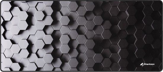 Sharkoon Skiller SGP30 - Gaming Mousepad - XXL - 900x400mm - Black/Grey