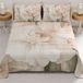 PETTI Artigiani Italiani Sprei voor Frans bed, 220 x 260 cm, 100 g/m², omkeerbaar, licht dekbed, bloemenpatroon 40, 100% Made in Italy