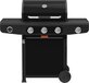 Barbecook Siesta 310 Graphite Gas BBQ - 3 Burners - Side Burner - Black