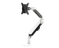 Gashouder SolidHand Gashouder voor desktopmonitor, enkele arm voor monitor van 13 inch tot 32 inch, VESA-standaard SolidHand-BG01BW