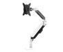 Gashouder SolidHand Gashouder voor desktopmonitor, enkele arm voor monitor van 13 inch tot 32 inch, VESA-standaard SolidHand-BG01BW