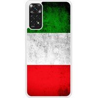 Verstevigd hoesje met sublimatie bedrukking, compatibel met Xiaomi Redmi Note Drapeau italie