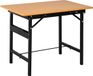 HOMCOM Gereedschapsstandaard MDF 100x60x75,5cm Geel, Zwart