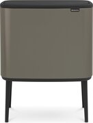 Brabantia 315787 - Poubelle BO Touch Bin, 36 litres, Platinium