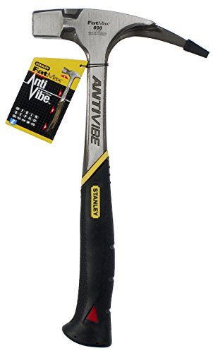 Stanley 1-51-937 Fatmax Antivibe Hamer, Zwart/Zilver