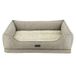 Nobby Orthopedisch comfortbed vierkant "CALBU" beige 90 x 70 x 19+5 cm