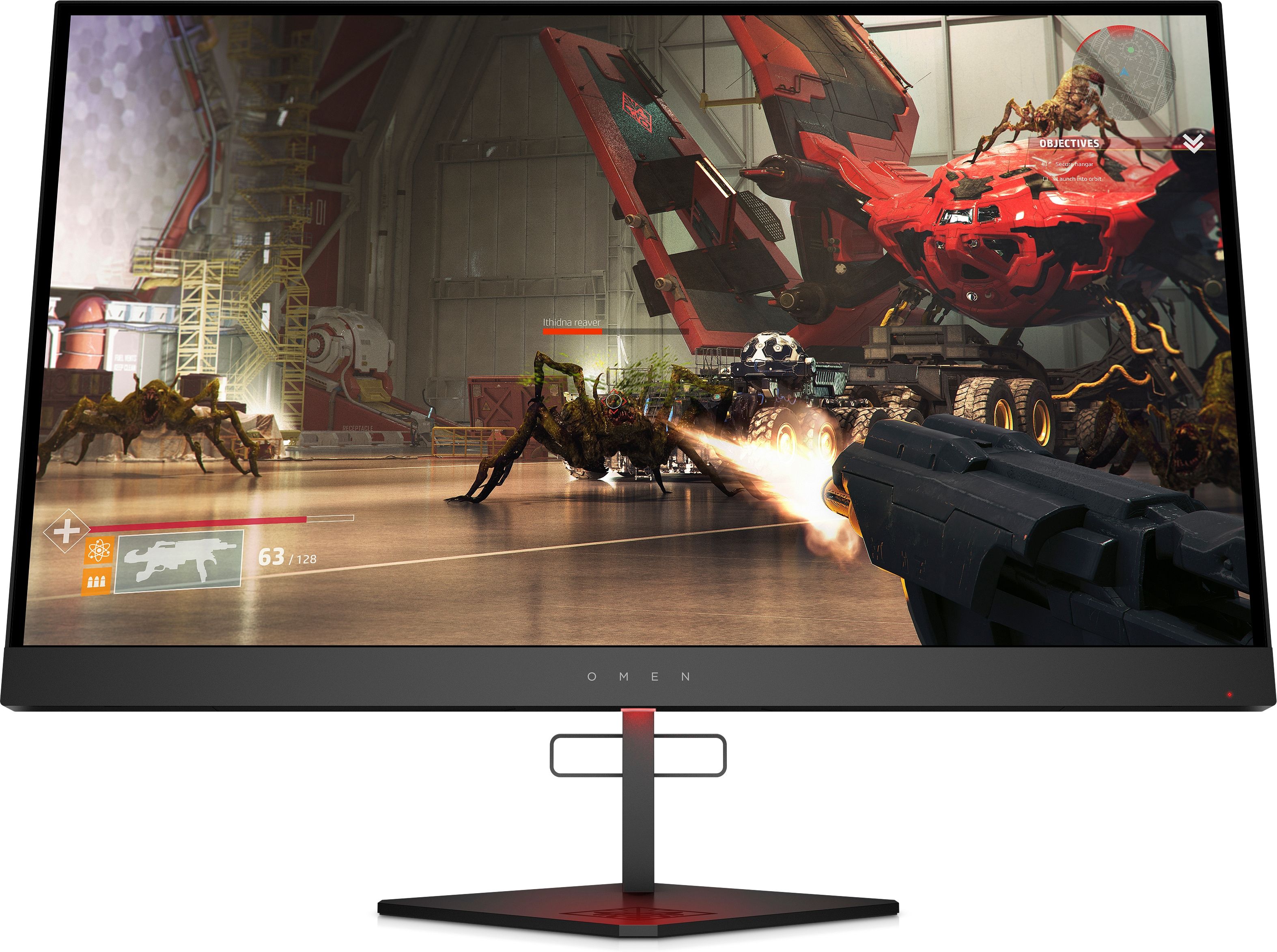 HP OMEN X 27 - 27" QHD Gaming Monitor - 240Hz, 1ms, AMD FreeSync