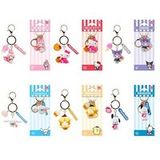 Yume Sanrio Tea Party Series Keychain with Hand Strap Hello Kitty and Friends Display (12)
