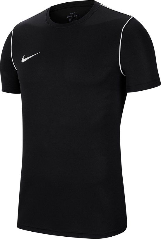 Nike Dri-FIT Park Kids Sportshirt - Black/White/White - Maat XL (158/170)