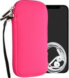kwmobile Telefoontasje Universeel XXL - 7" - Neon Roze