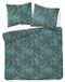 Icecat Couverture de lit en flanelle verte motif floral 200x220cm