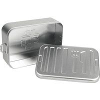 Rammstein Lunchbox - Denn Du Bist Was Du Isst - zilverkleurig