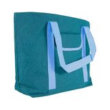 Idena 50131 - Koeltas met een inhoud van 16 liter, ca. 44 x 32 x 14 cm, geïsoleerde shopper tas met twee draaghengsels, voorvak en ritssluiting