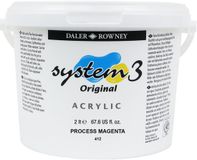 Daler-Rowney System3 acrylverf, emmer, 2 l, Magenta