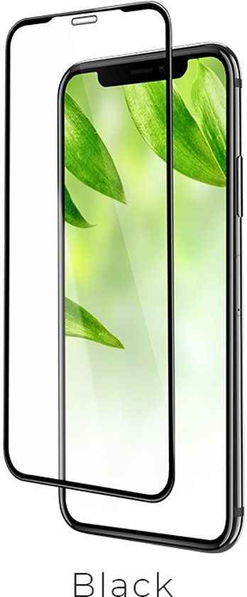 hoco Glasfolie iPhone Xs Max Full Screen - Screenprotector - Tempered Glass