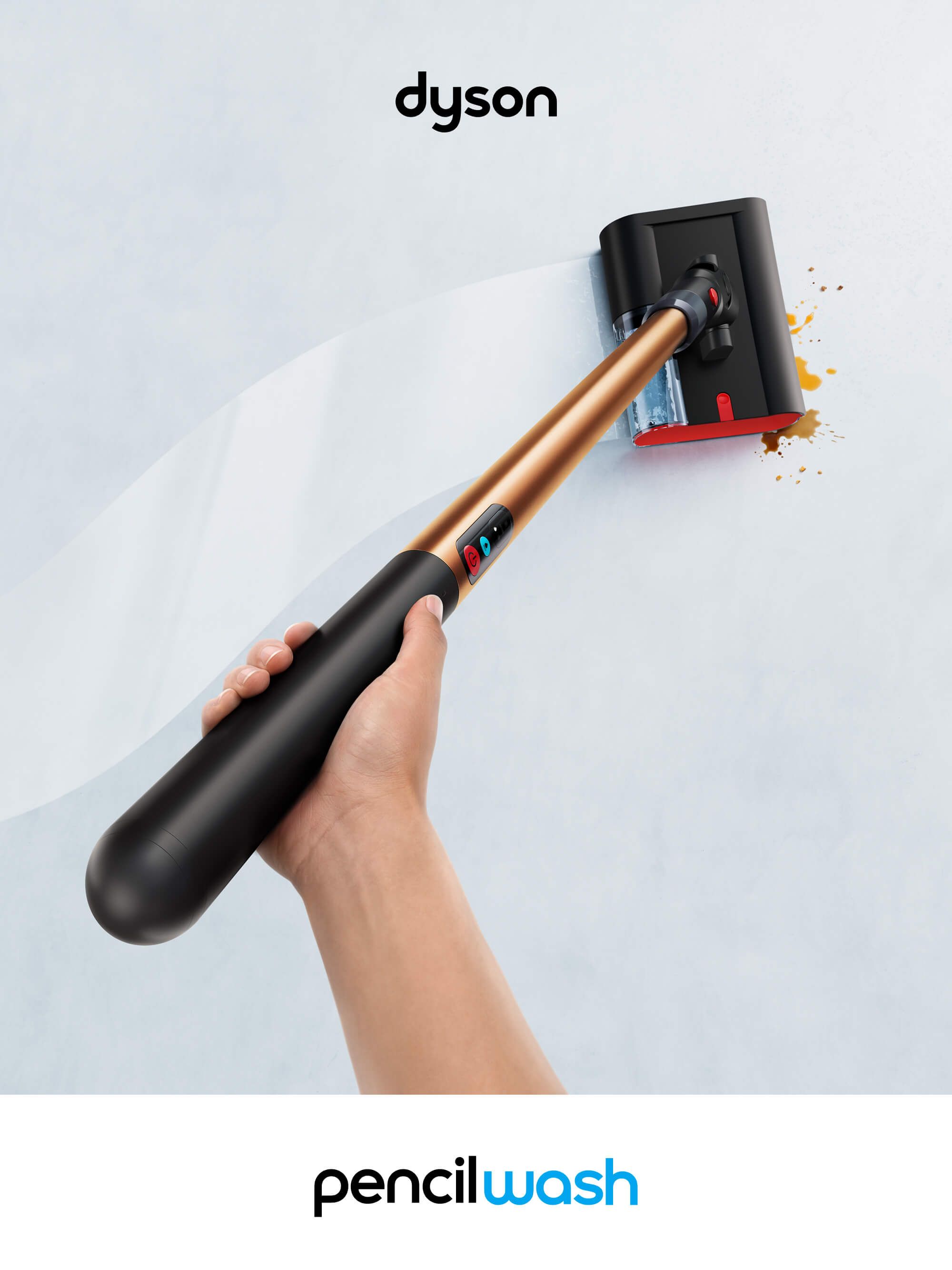 Dyson Pencilwash - Steelstofzuiger - Nat - Zakloos - Meerkleurig