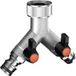 Claber Double Socket Connector