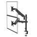 Maclean MC-136 Dubbele monitorhouder