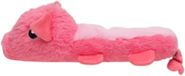 JACK AND VANILLA, Interactief speelgoed voor honden of katten, roze varken met geïntegreerd fluitje, zacht en duurzaam, gemakkelijk te reinigen, 24 cm, roze, voor alle rassen