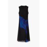 Desigual Jurk blauw / zwart