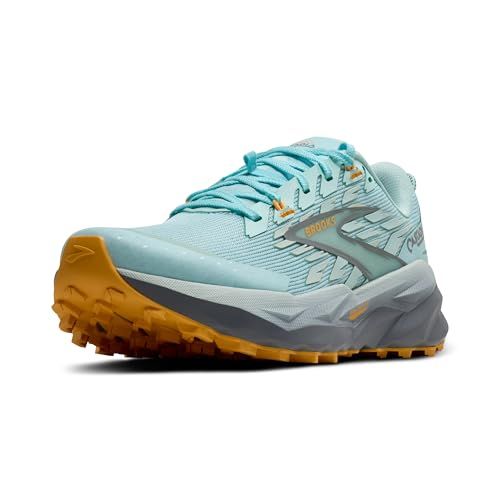 BROOKS Cascadia 19 - Damessneakers - 43 EU - Clearwater Primer Grey Apricot