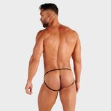 WOH HOM WOH Heren Jockstrap Sexy Fun Zwart XL