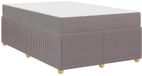 vidaXL Bedframe Taupe Stof 120 x 190 cm