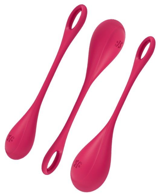 Satisfyer Yoni Power 1 Kegel Balls - Red