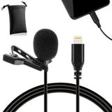 MOJOGEAR Speldmicrofoon met Lightning-aansluiting voor iPhone 11/12/13/14 met lightning