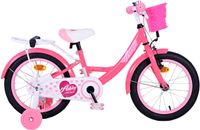 Volare ashley kinderfiets - meisjes - 16 inch - roze/rood