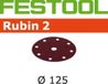 Festool Schuurschijf STF D125/8 P150 Rubin 2 - 50 stuks